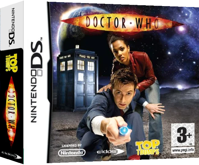Top Trumps - Doctor Who — box-3D (EU)