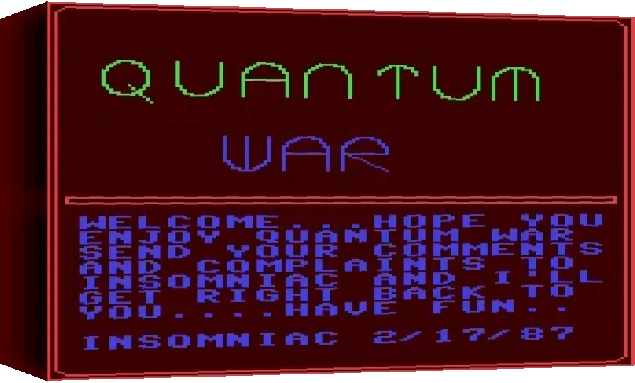 Quantum War — box-3D (WOR)