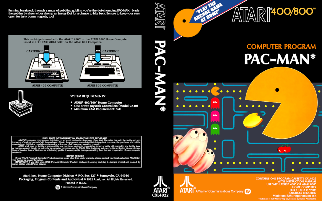 Pac-man — box-texture (US)