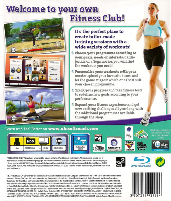My Fitness Coach - Club — box-2D-back (EU)
