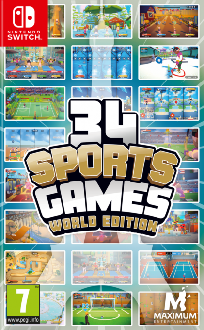 34 Sports Games - World Edition box art