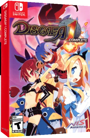Disgaea 1 Complete — box-3D (US)