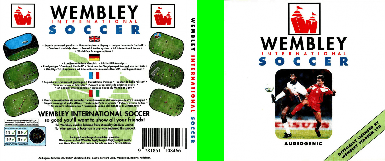 Wembley International Soccer — box-texture (WOR)