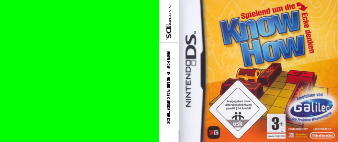 Know How - Spielend um die Ecke denken — box-texture (EU)