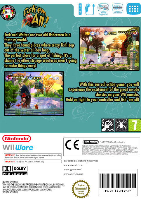 Fish'em All! — box-2D-back (EU)
