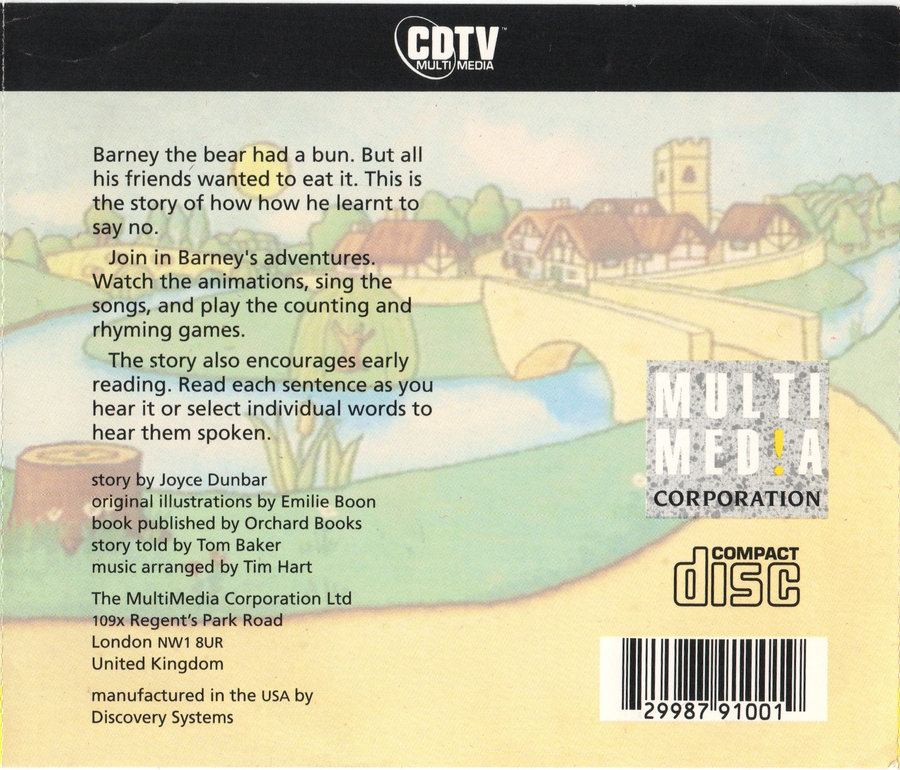 Bun for Barney, A — box-2D-back (WOR)