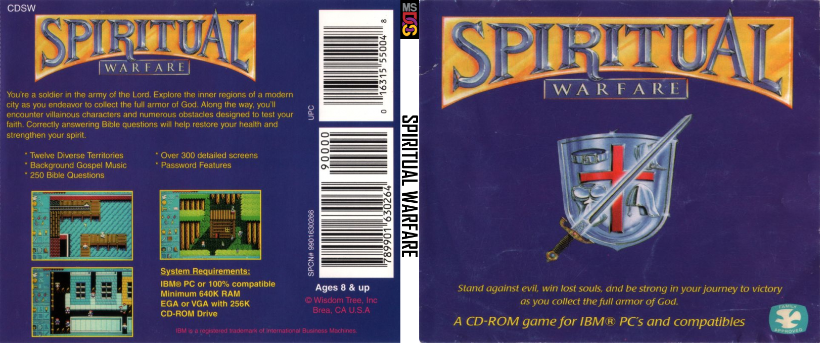 Spiritual Warfare — box-texture (CUS)