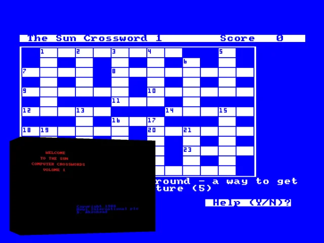 Sun Computer Crosswords, The - Volume 1 — mixrbv2 (WOR)