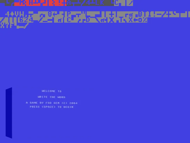 Write the Word — mixrbv2 (WOR)