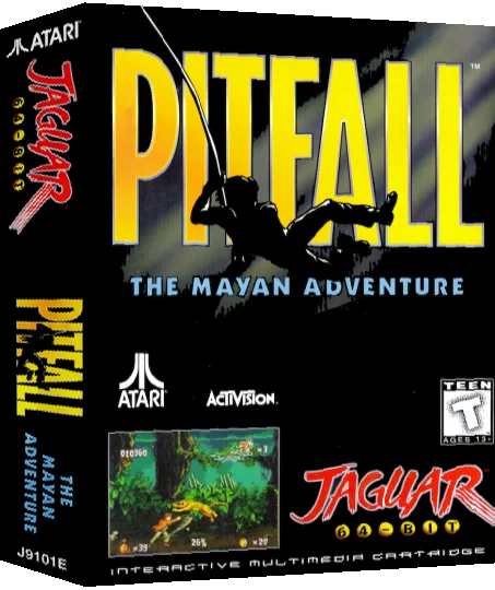 Pitfall - The Mayan Adventure — box-3D (WOR)