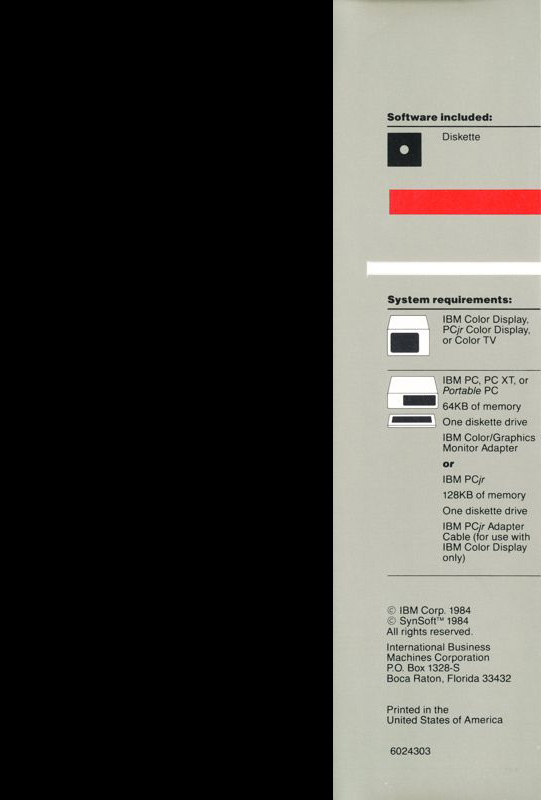 Shamus — box-2D-back (US)