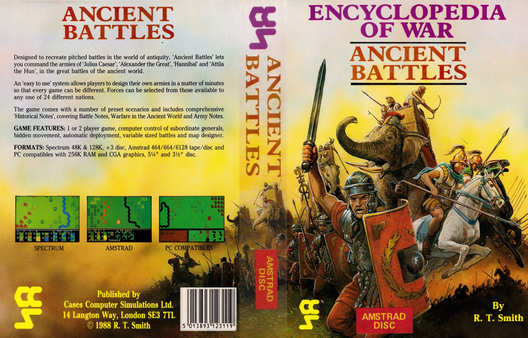 Encyclopedia Of War - Ancient Battles — box-texture (EU)