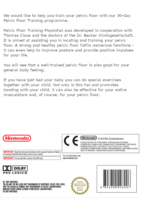 PhysioFusion - Pelvic Floor Training — box-2D-back (EU)