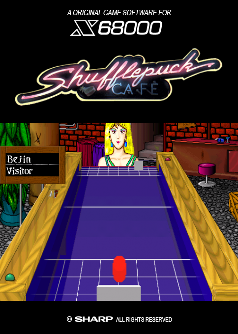 Shuffle Puck Cafe — box-2D (SS)