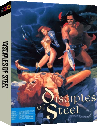 Disciples Of Steel — box-3D (US)