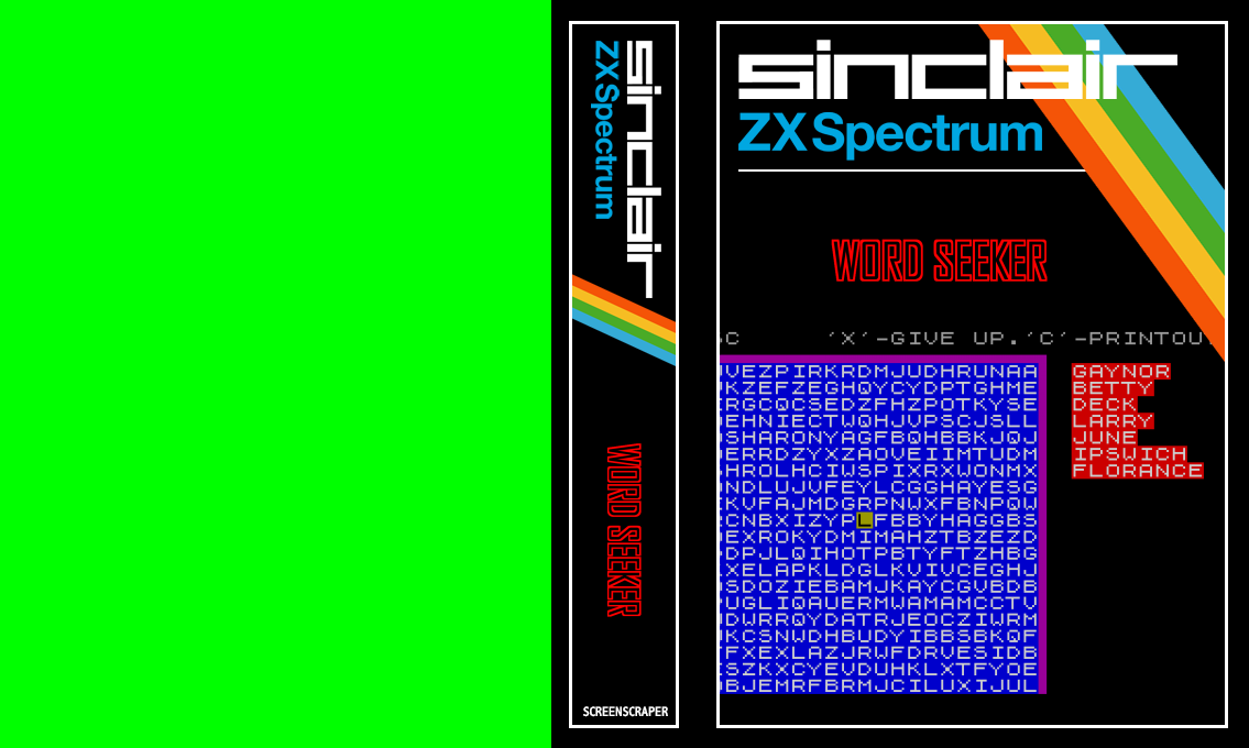 Word Seeker — box-texture (SS)