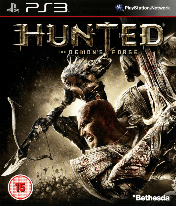 Hunted - The Demon's Forge — box-2D (UK)