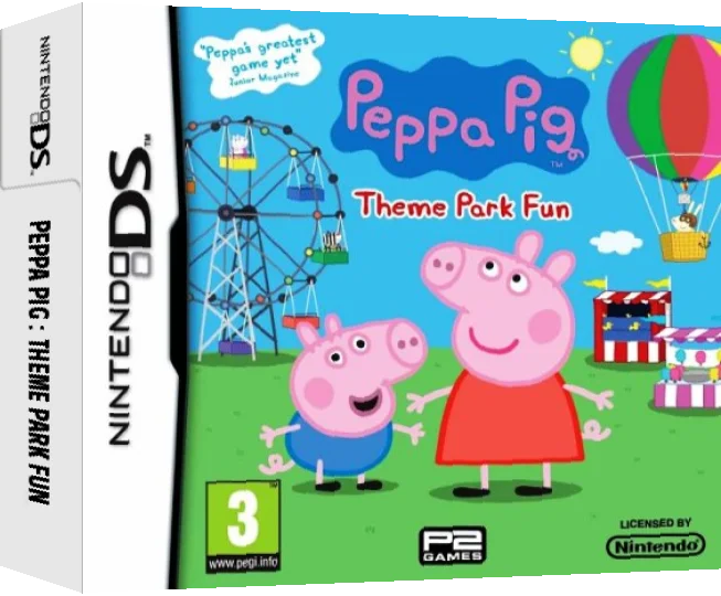 Peppa Pig - Theme Park Fun — box-3D (EU)