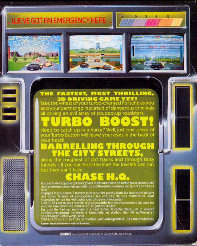 Chase H.Q. — box-2D-back (EU)