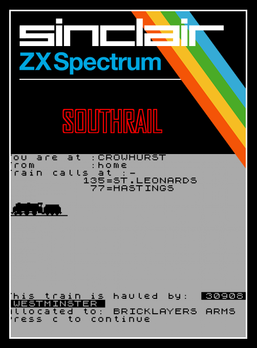 Southrail box art