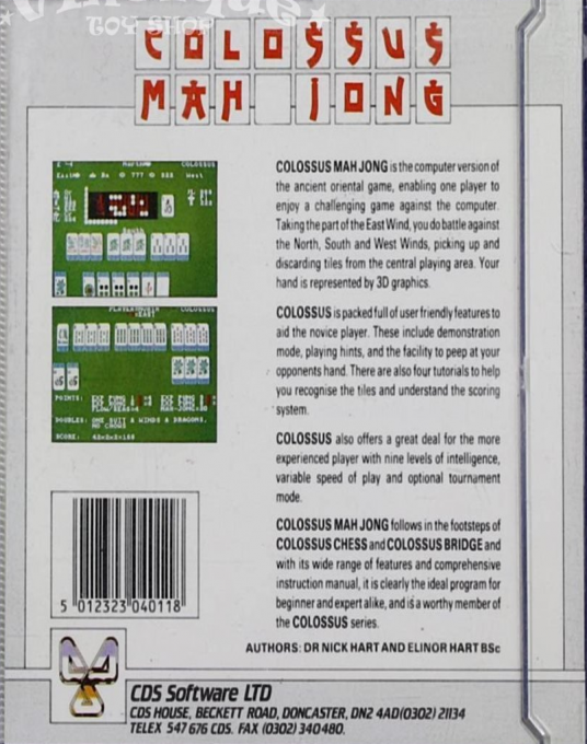 Colossus Mah Jong — box-2D-back (EU)