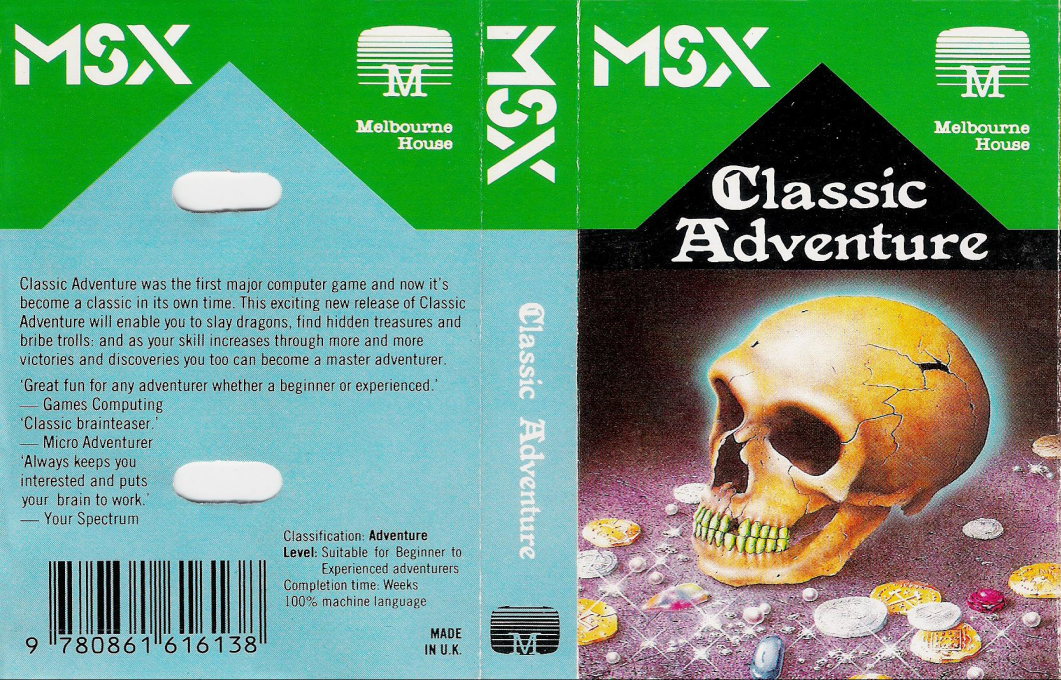 Classic Adventure — box-texture (EU)