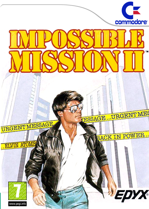 Impossible Mission 2 box art