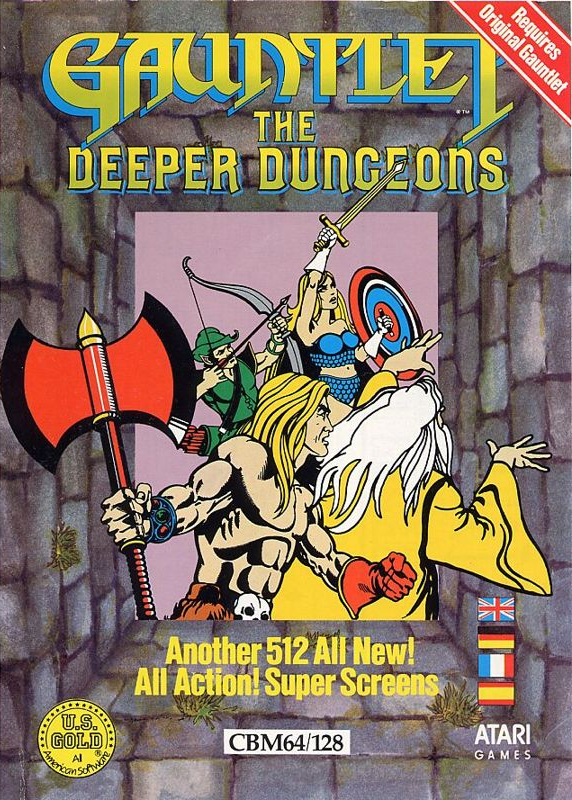 Gauntlet - The Deeper Dungeons box art