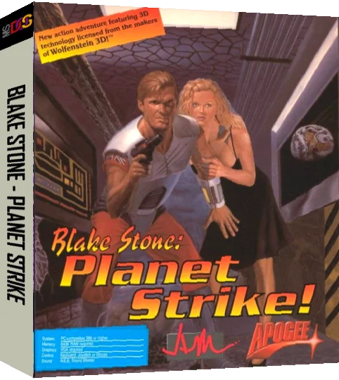 Blake Stone - Planet Strike — box-3D (US)
