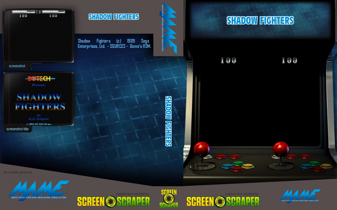 Shadow Fighters — box-texture (SS)