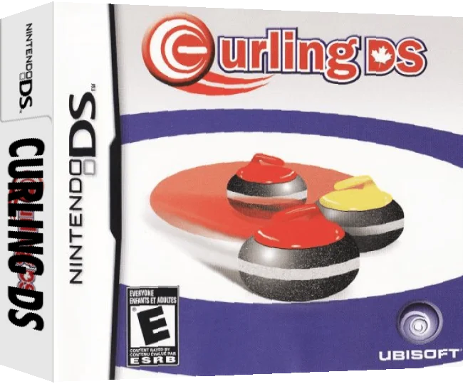 Nihon Curling Kyoukai Kounin - Minna no DS Curling — box-3D (US)