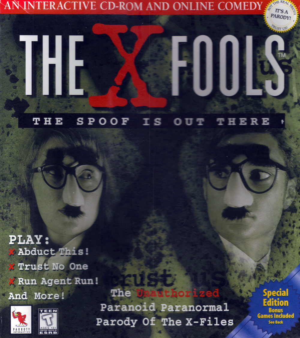 The X-Fools: The Spoof is out There box art