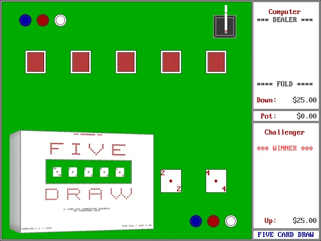 Five Card Draw — mixrbv2 (WOR)