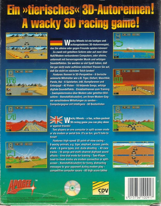 Wacky Wheels — box-2D-back (EU)