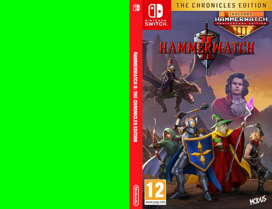 Hammerwatch II - The Chronicles Edition — box-texture (EU)