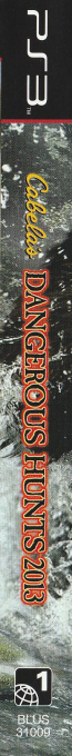 Cabela's Dangerous Hunts 2013 — box-2D-side (CA)