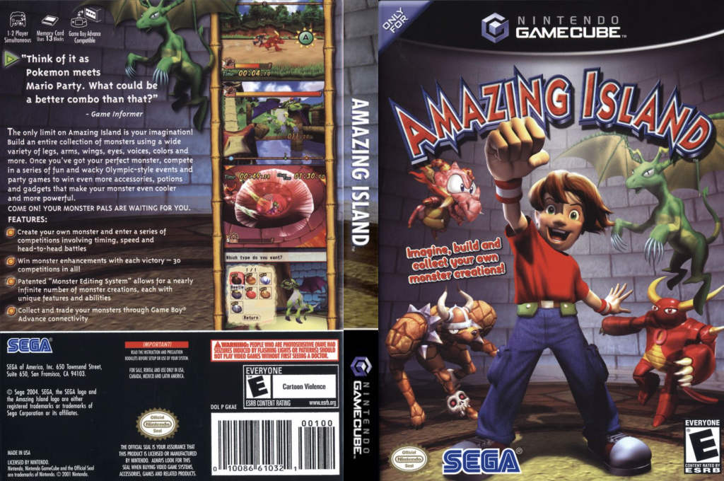 Amazing Island — box-texture (US)