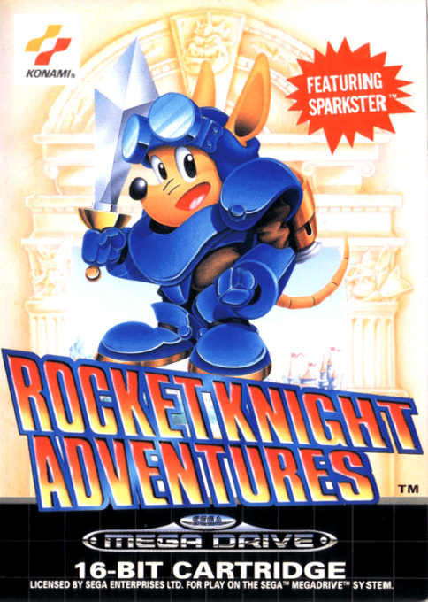 Rocket Knight Adventures — box-2D (EU)