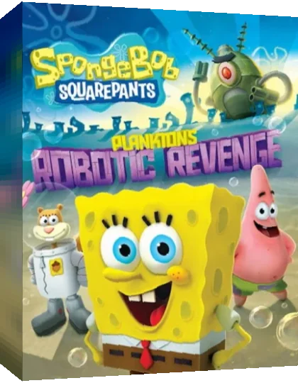 SpongeBob SquarePants - Plankton's Robotic Revenge — box-3D (EU)