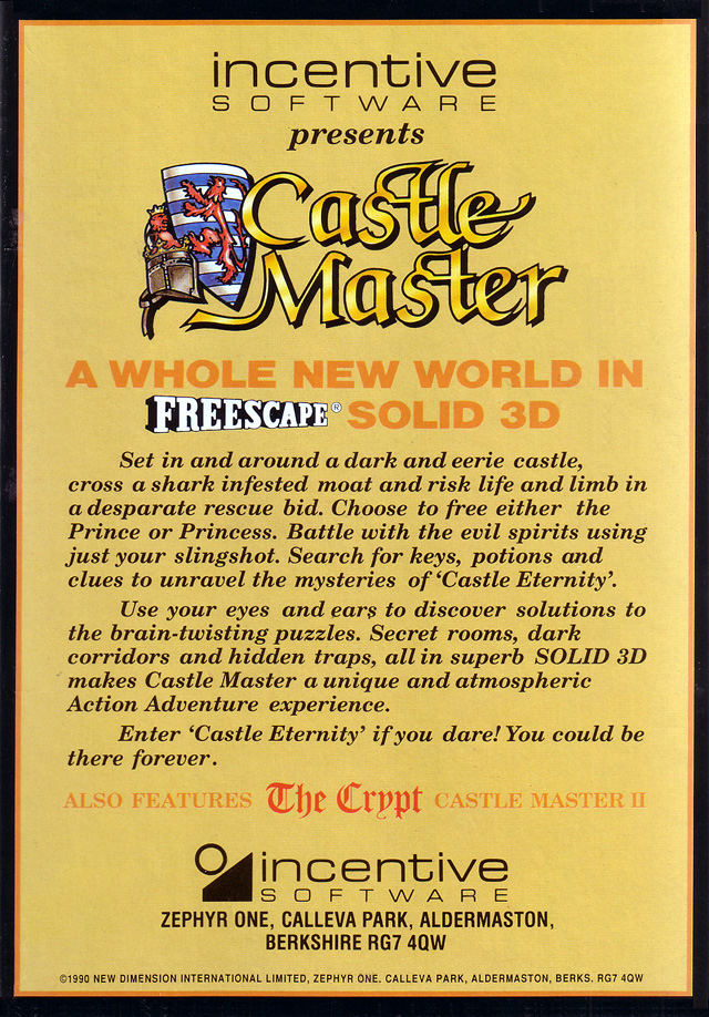 Castle Master 2 - The Crypt — box-2D-back (EU)
