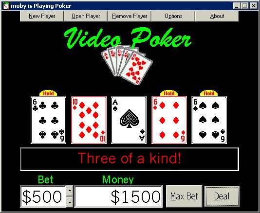 Video Poker — ss (WOR)