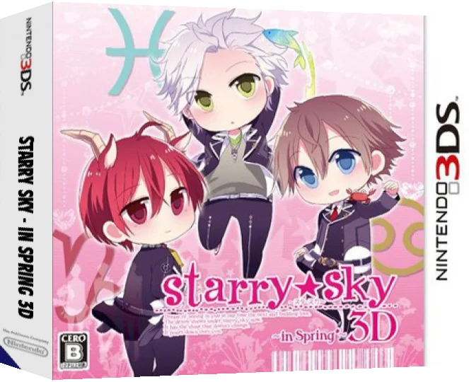 Starry Sky - In Spring 3D — box-3D (JP)