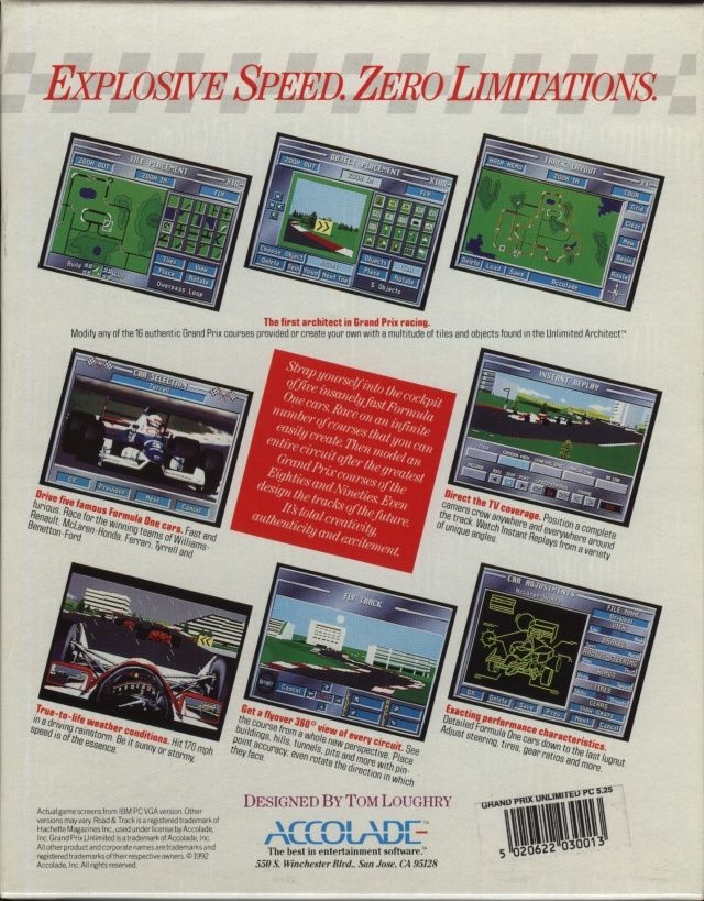 Grand Prix Unlimited — box-2D-back (UK)