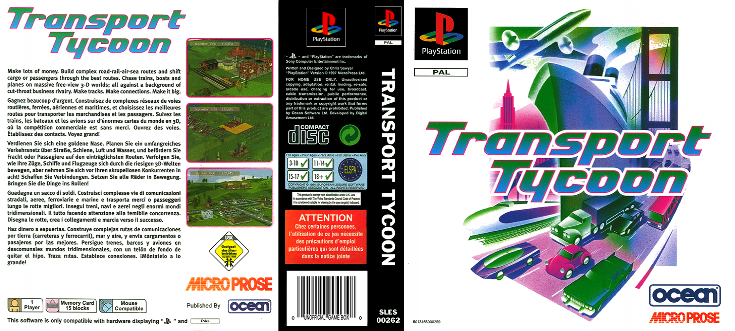 Transport Tycoon — box-texture (EU)
