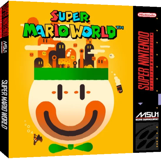 Super Mario World — box-3D (US)