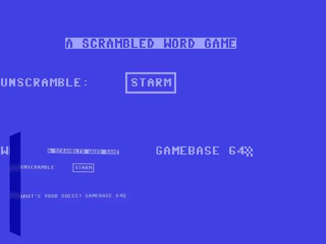 Scrambled Word — mixrbv2 (WOR)