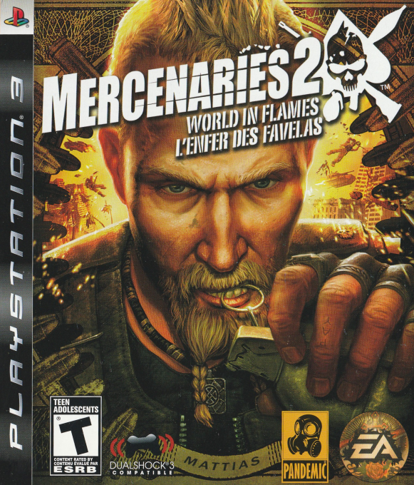Mercenaries 2 - World in Flames — box-2D (CA)