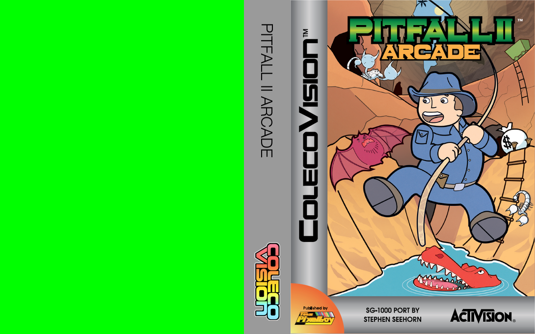 Pitfall II Arcade — box-texture (WOR)