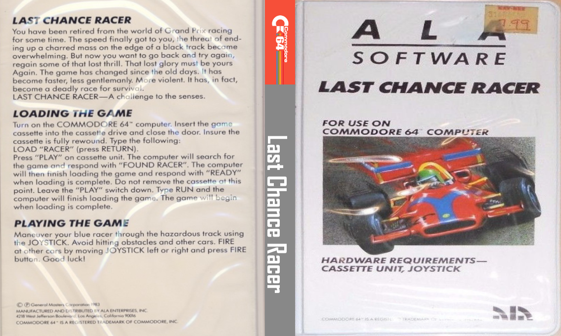 Last Chance Racer — box-texture (US)