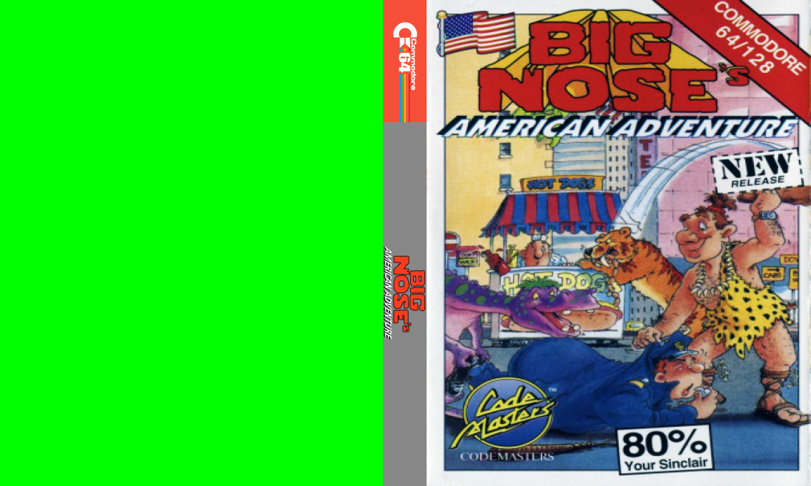 Bignoses USA Adventure — box-texture (EU)
